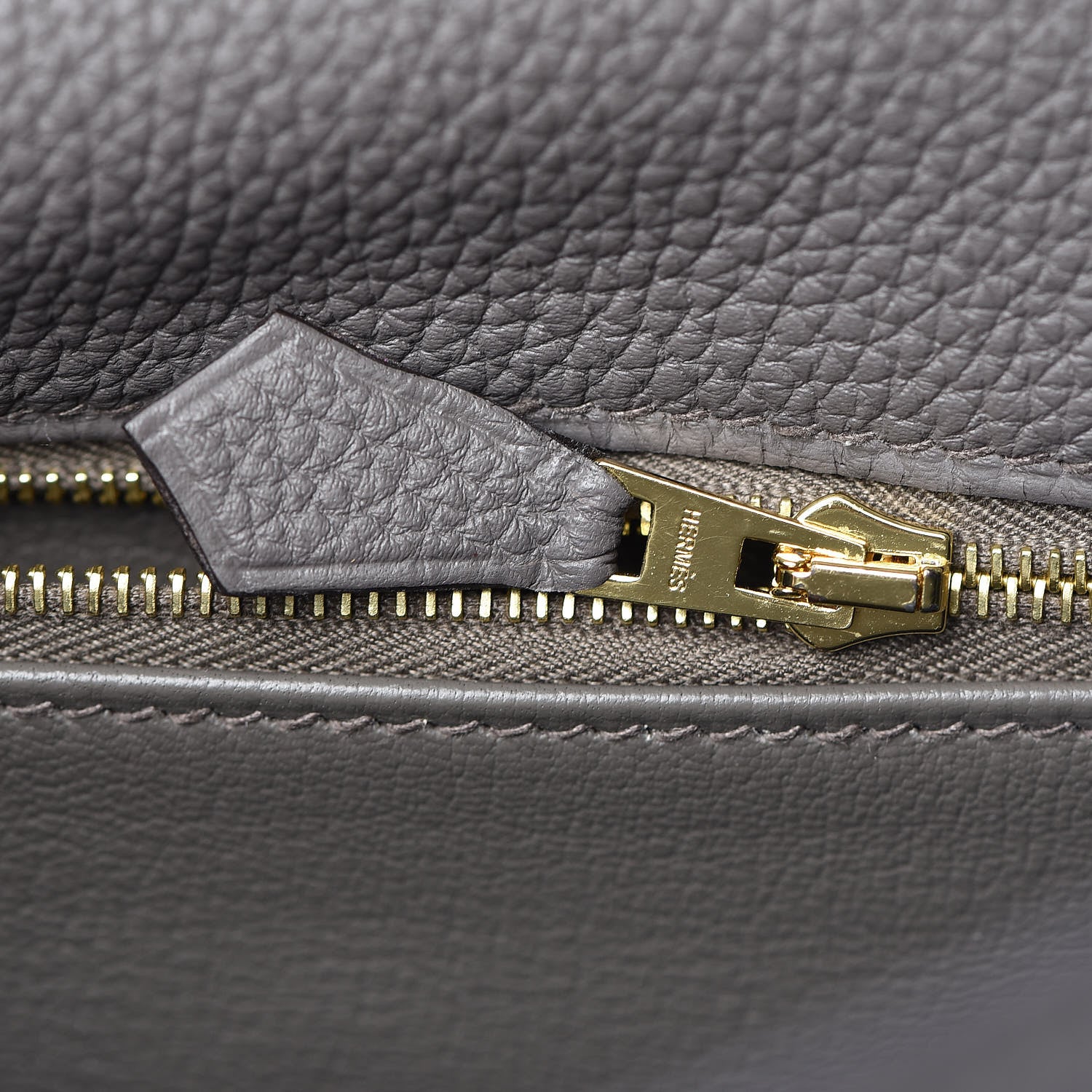 Hermes Togo Kelly Retourne 28 Etain 23 of 38