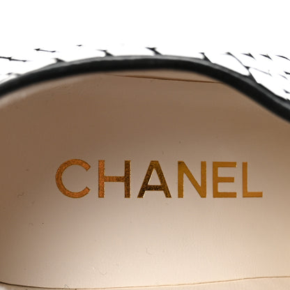 Chanel Mirror Facets Lace Up Boots 36.5 Silver 15 of 20