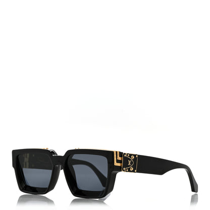 Louis Vuitton Acetate 1.1 Millionaires Sunglasses Z1165E Black 1 of 7