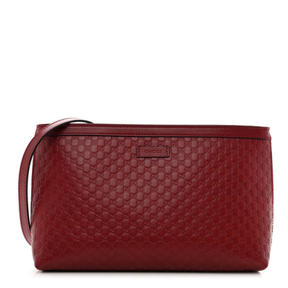 Gucci Microguccissima Flat Crossbody Red 1 of 9