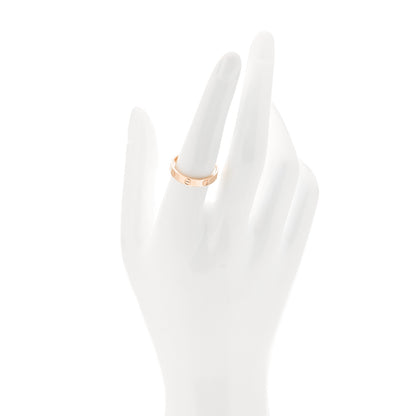 Cartier 18K Pink Gold 3.5mm LOVE Wedding Band Ring 55 7.25 2 of 5