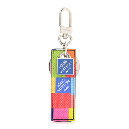 Louis Vuitton Damier Porte Cles Bag Charm Key Holder Multicolor 1 of 3