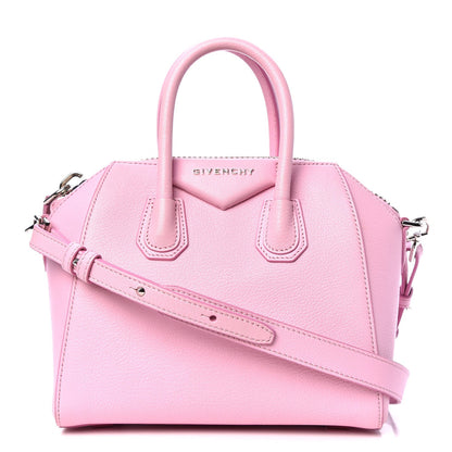 Givenchy Sugar Goatskin Mini Antigona Bright Pink 1 of 10