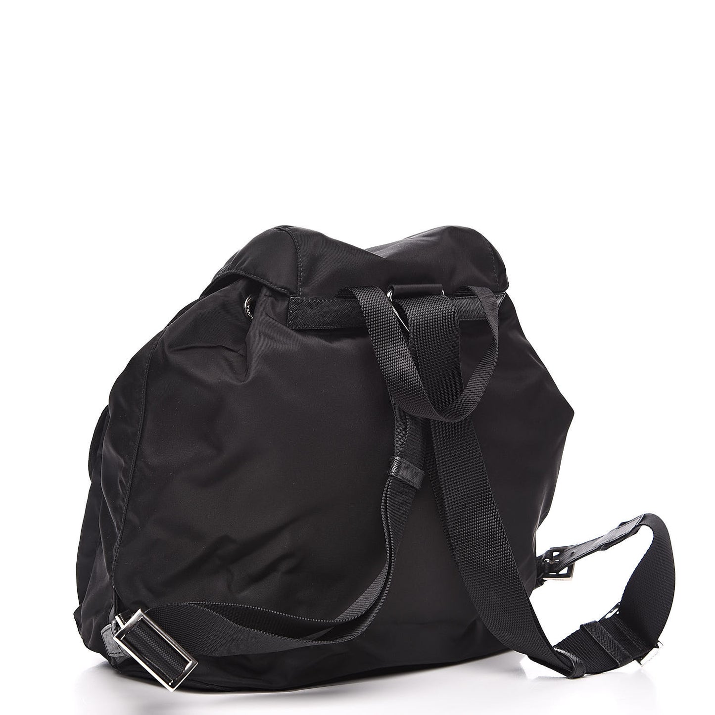 Nylon Vela Medium Backpack Black
