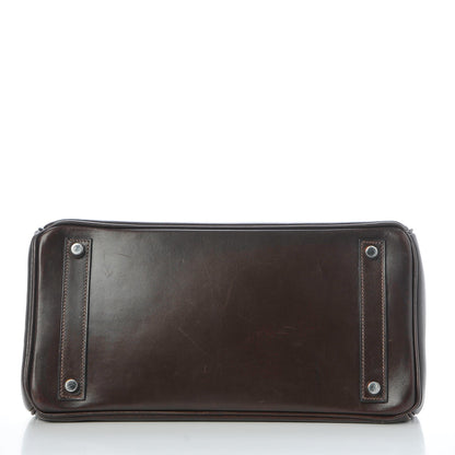 Hermes Box HAC Birkin 32 Chocolate 6 of 32