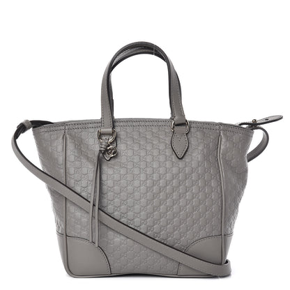 Gucci Microguccissima Small Bree Tote Graphite 1 of 12