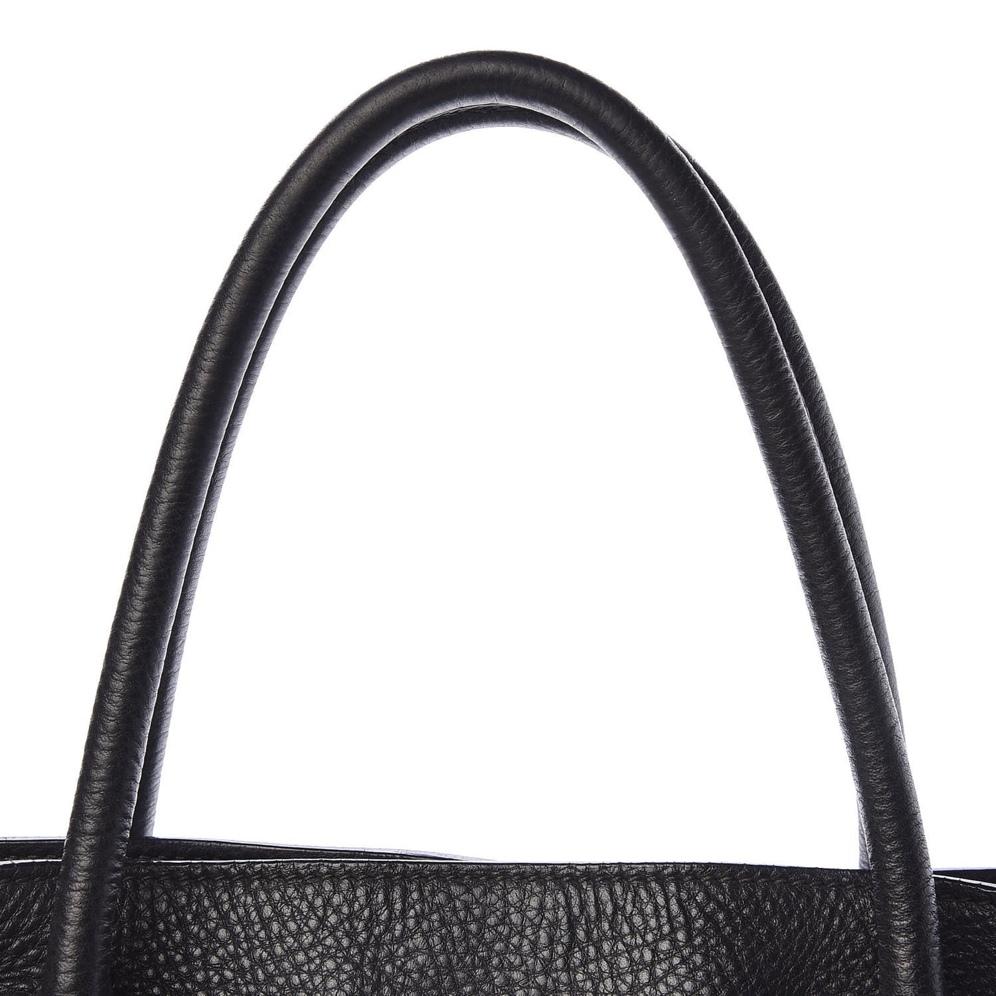 Vitello Daino Tote Black