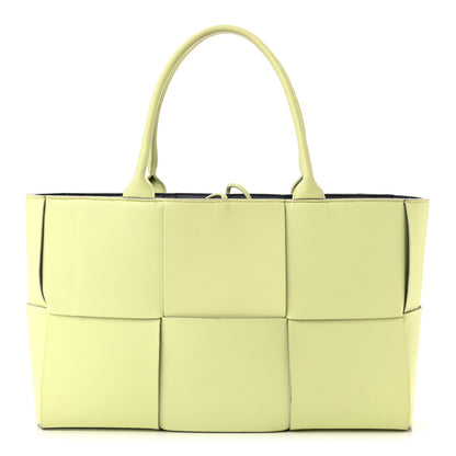Bottega Veneta Nappa Maxi Intrecciato Medium Arco Tote Lemon 1 of 12