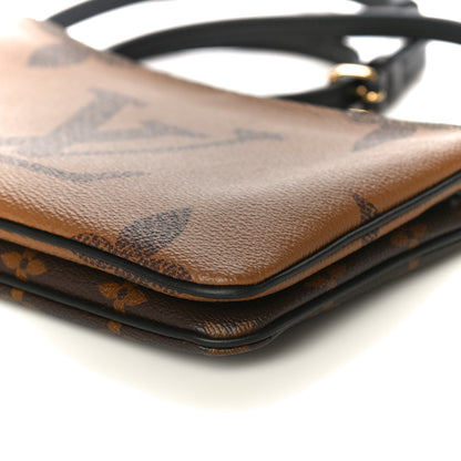 Louis Vuitton Reverse Monogram Giant Double Zip Pochette 10 of 11
