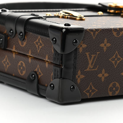 Louis Vuitton Monogram Petite Malle East West Black 8 of 11