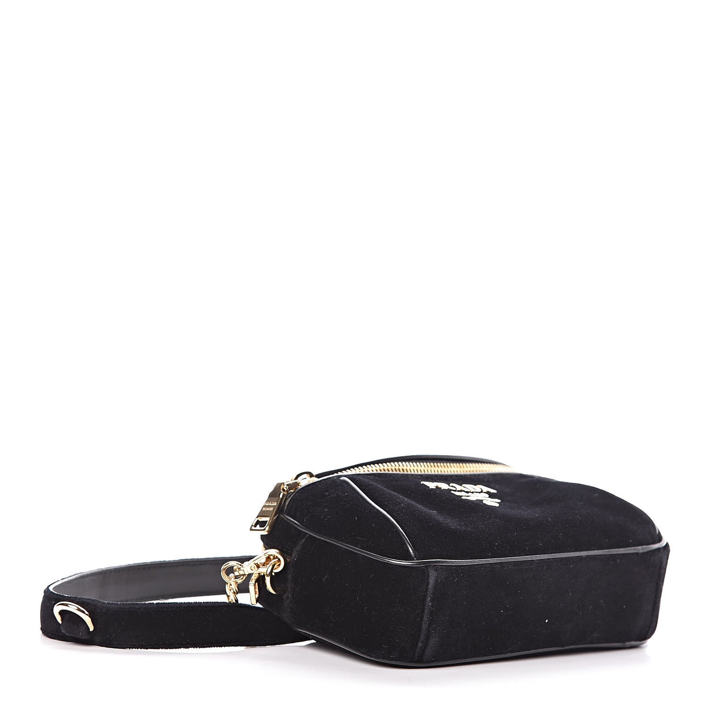 Velluto Belt Bag Black
