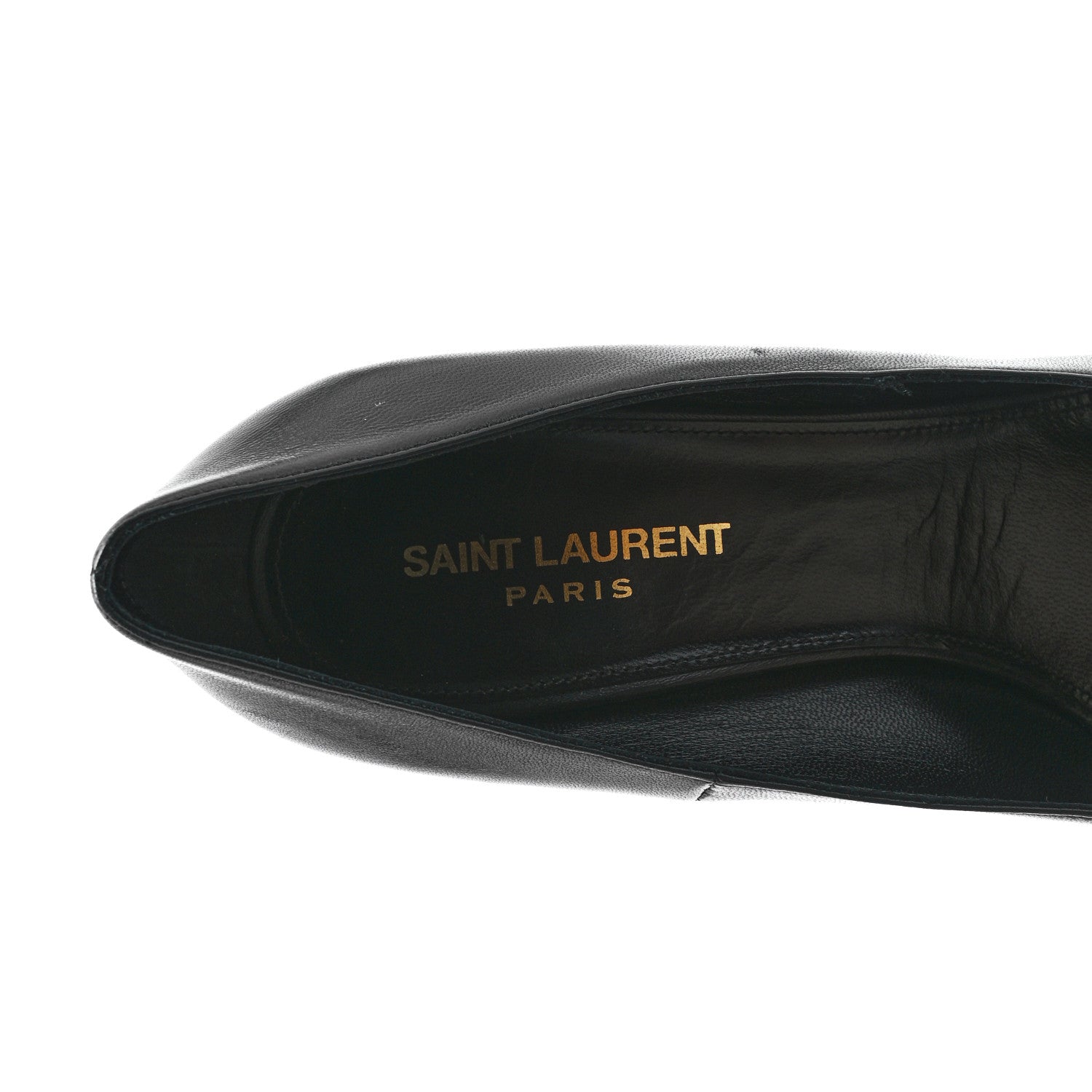 Saint Laurent Calfskin Opyum 110 Pumps 39.5 Black 7 of 9