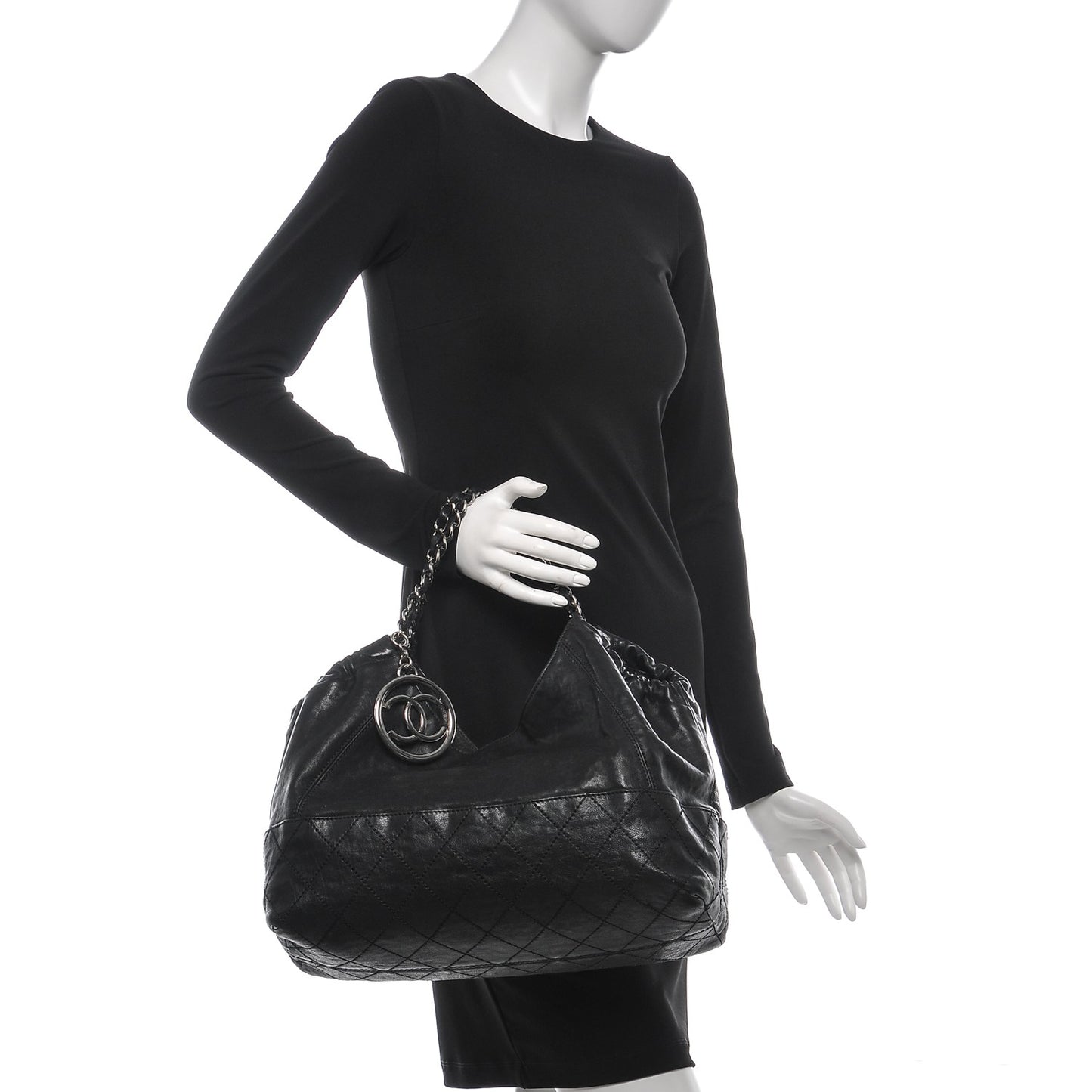 Calfskin Baby Coco Cabas Black