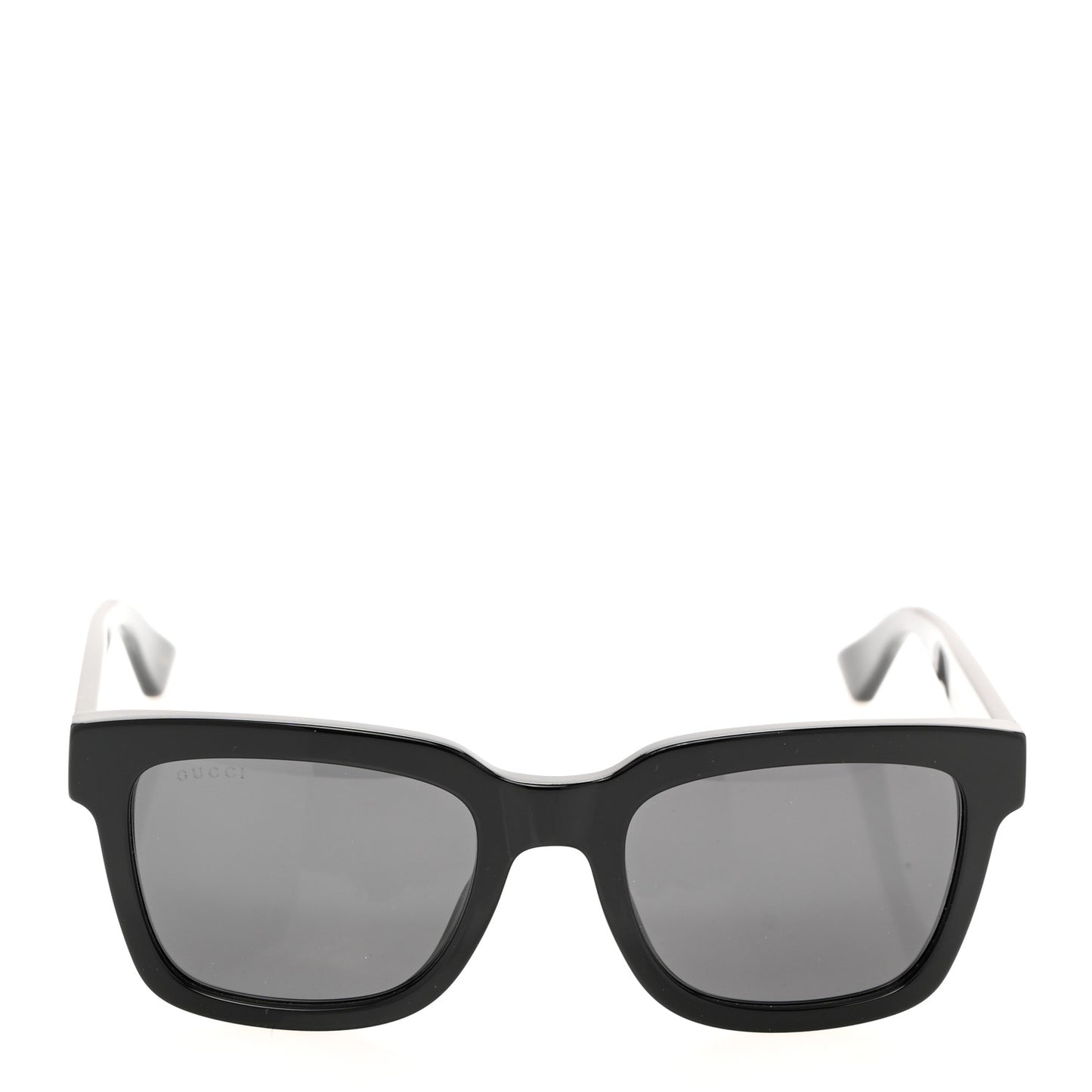 Polarized Square Frame Web Sunglasses GG0001SN Black