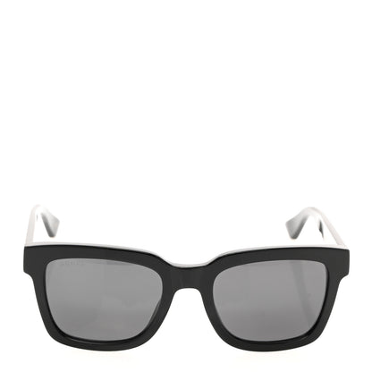 Gucci Polarized Square Frame Web Sunglasses GG0001SN Black 2 of 8