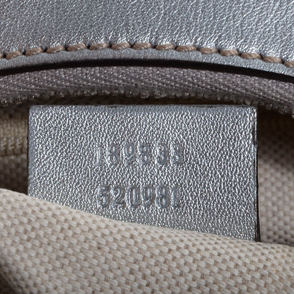 Gucci Guccissima Large D Gold Hobo Silver 8 of 8