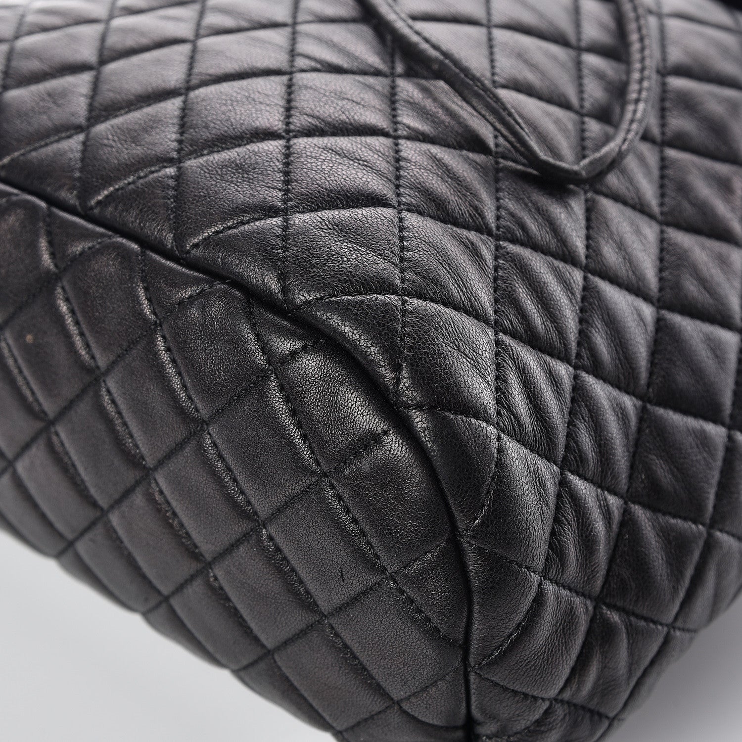 Chanel Calfskin Quilted Large Urban Spirit Backpack Black 10 of 13