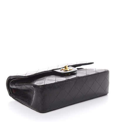 Chanel Lambskin Quilted Small Double Flap Black 3 of 9