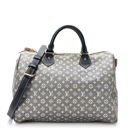 Louis Vuitton Monogram Idylle Speedy Bandouliere 30 Encre 1 of 10