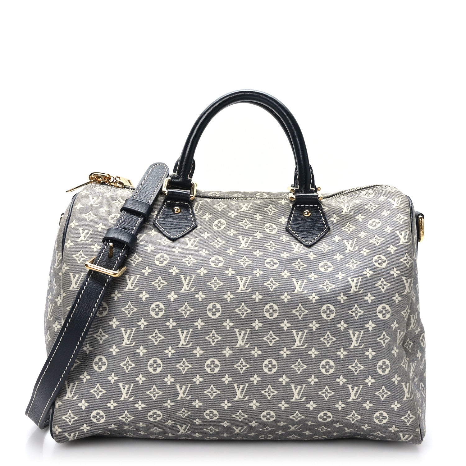 Louis Vuitton Monogram Idylle Speedy Bandouliere 30 Encre 1 of 10
