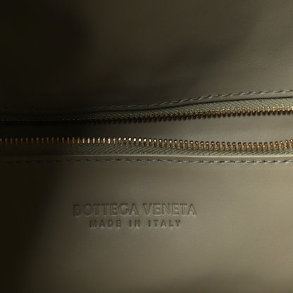 Bottega Veneta Calfskin Intrecciato Large Hop Travertine 6 of 10