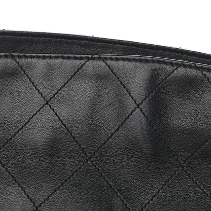 Chanel Lambskin Ultimate Soft Hobo Black 11 of 12