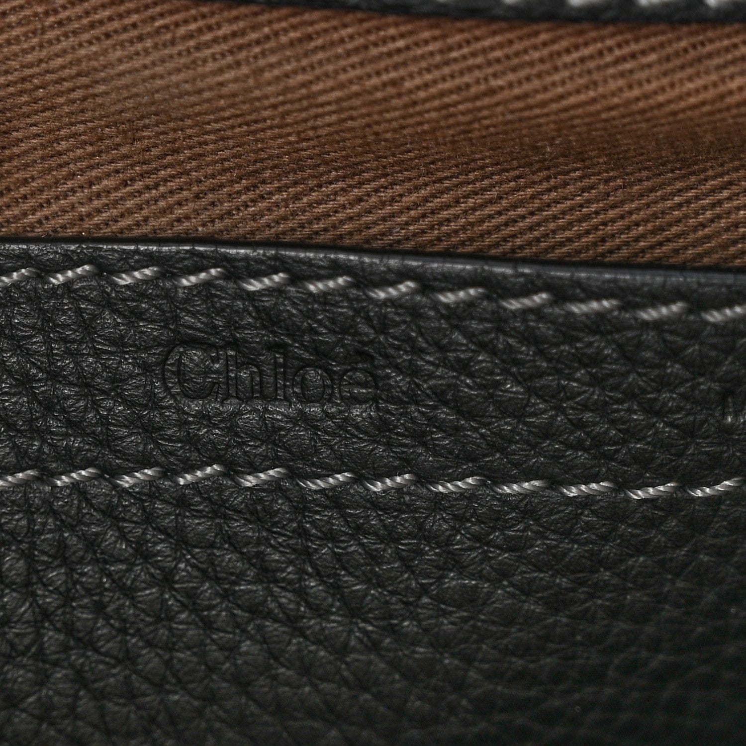 Chloe Calfskin Mini Marcie Round Crossbody Bag Black 6 of 11