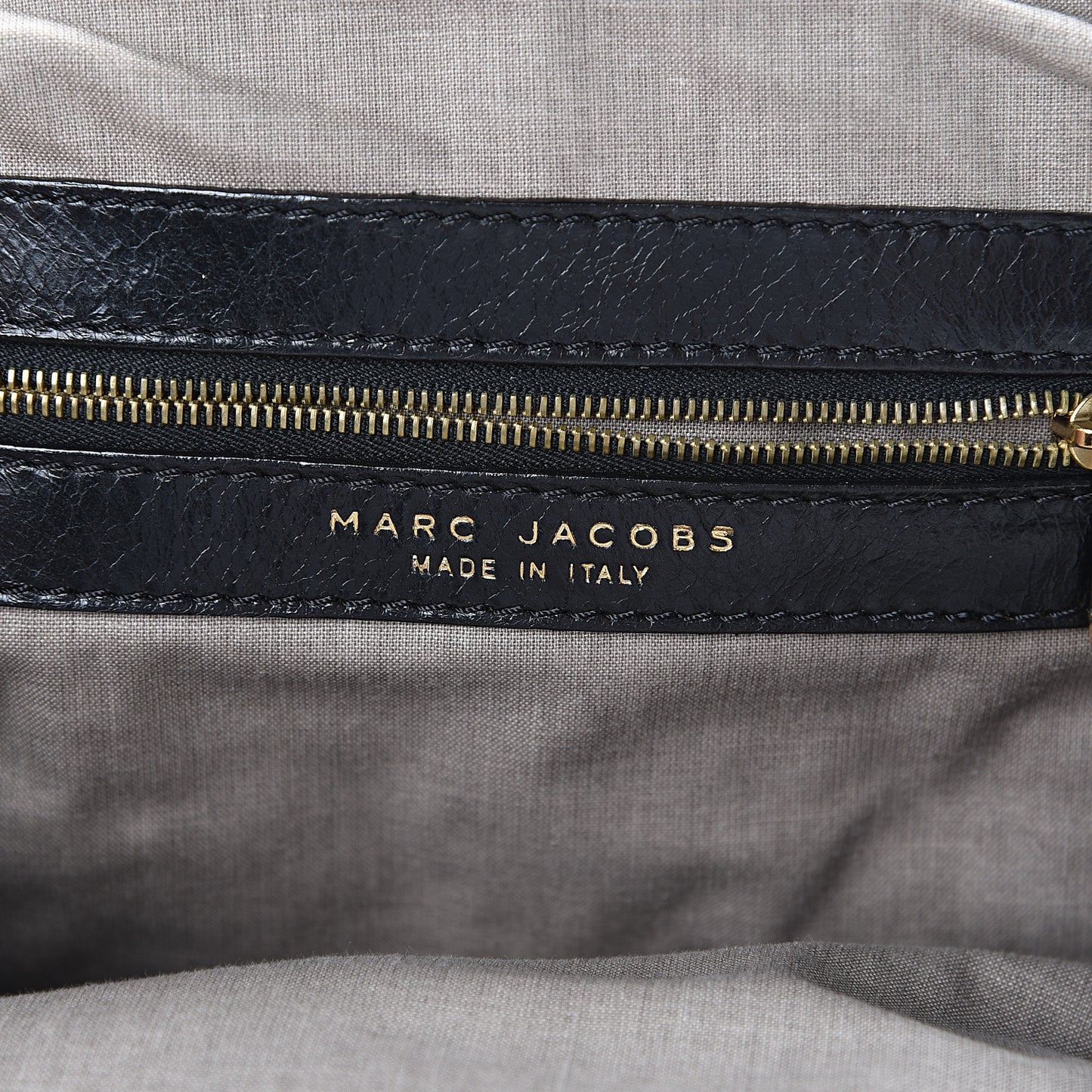 Calfskin Patchwork Little Stam Black