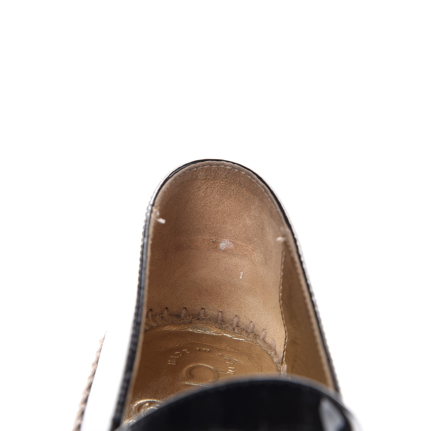 Chanel Patent CC Espadrilles 36 Black 11 of 11