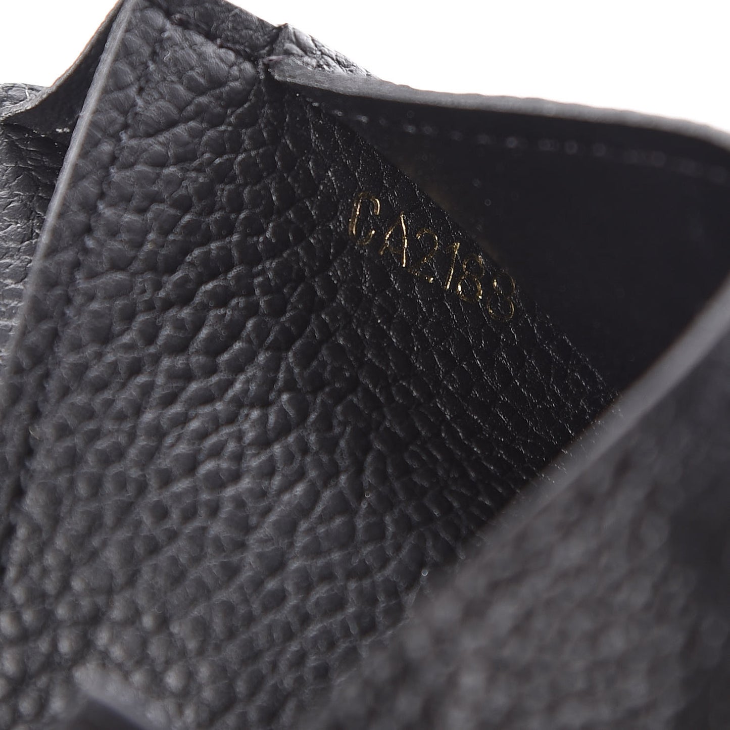 Empreinte Business Card Holder Black