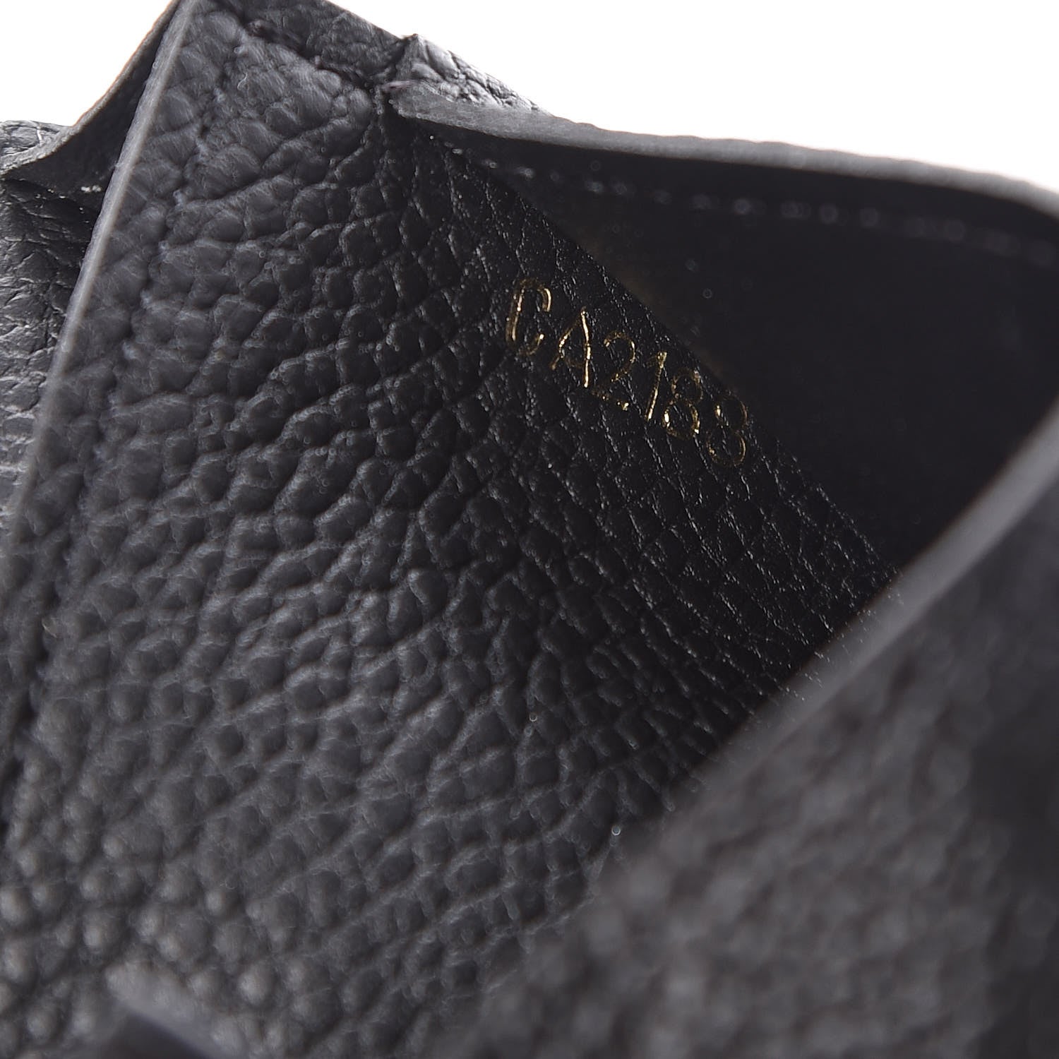 Louis Vuitton Empreinte Business Card Holder Black 7 of 7