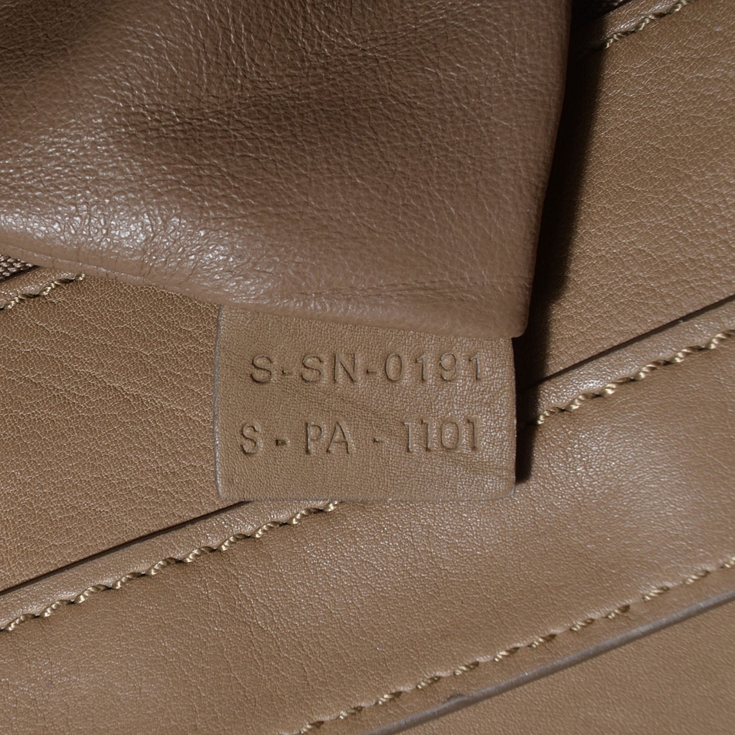 Celine Smooth Calfskin Mini Luggage Camel 7 of 9