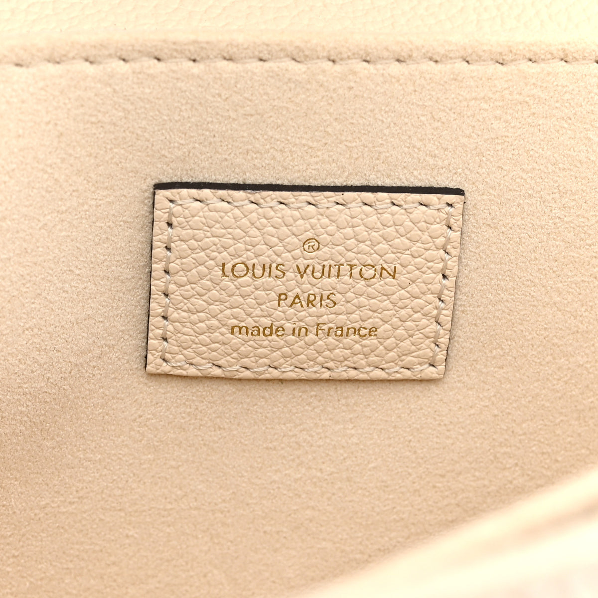 Louis Vuitton Empreinte Monogram Giant Pochette Metis Creme Bois De Rose 6 of 10