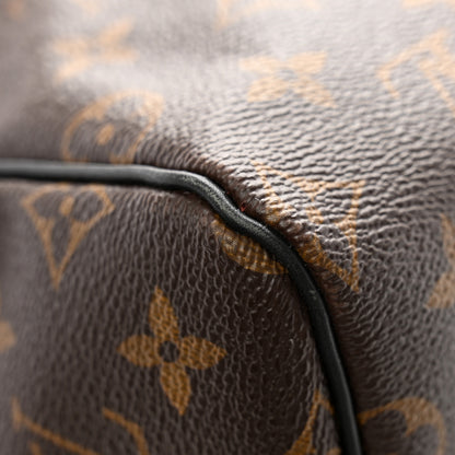 Louis Vuitton Monogram Macassar Keepall Bandouliere 55 10 of 12