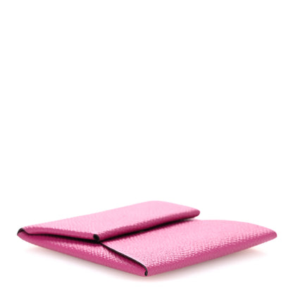 Hermes Epsom Bastia Coin Purse Rose Pourpre 4 of 8