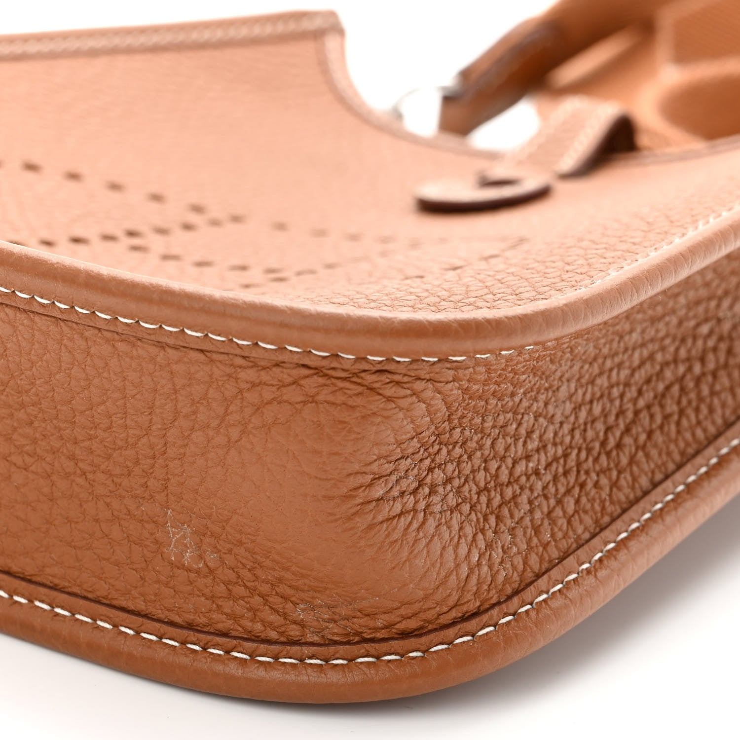 Hermes Taurillon Clemence Evelyne TPM Gold 10 of 11