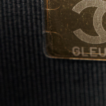 Chanel Patent Quilted Mini Graphic Catch Flap Black 7 of 11