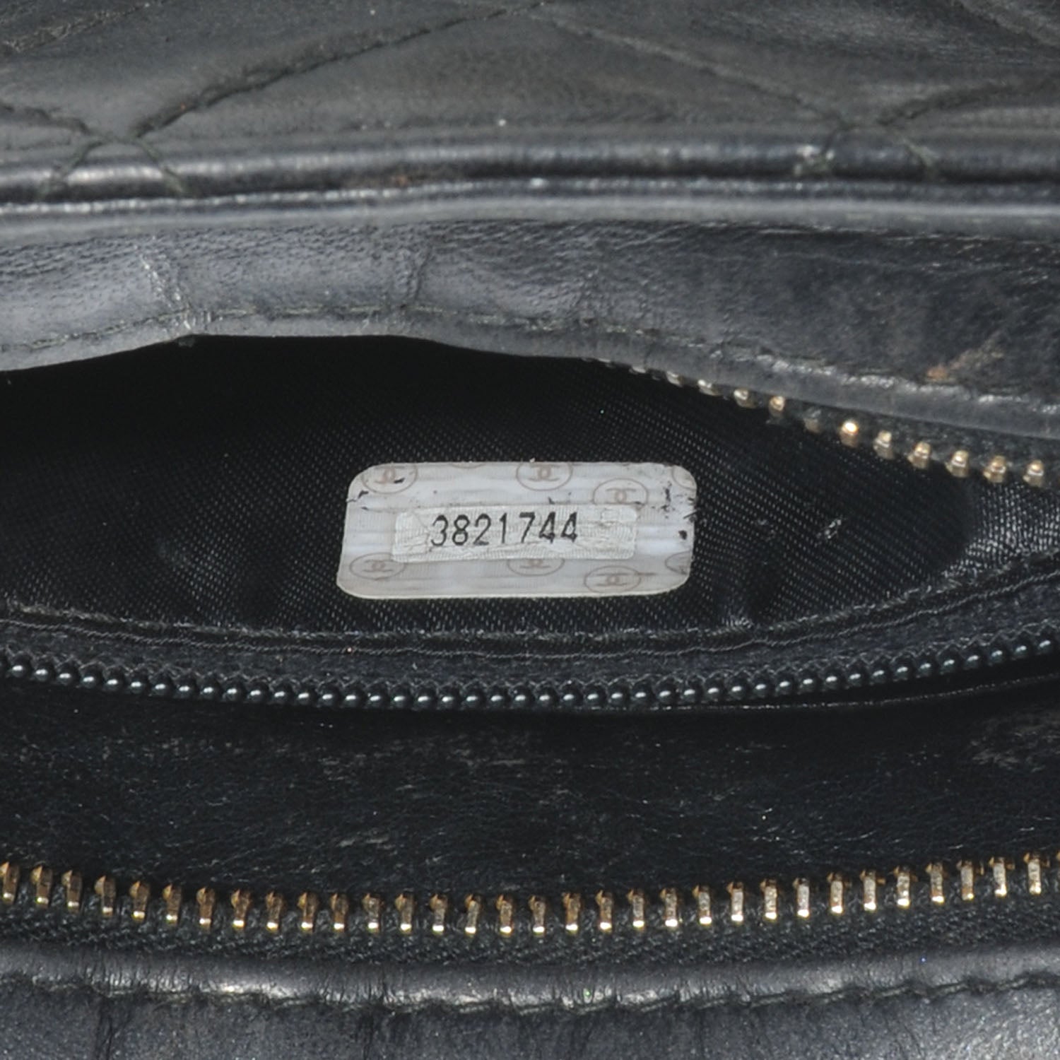 Chanel Lambskin Quilted Small Shoulder Bag Black 7 of 7