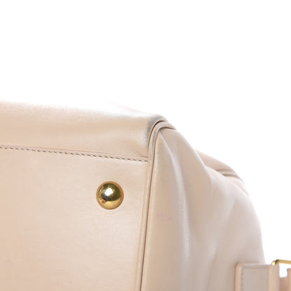 Saint Laurent Calfskin Classic Duffle 6 Beige 11 of 21