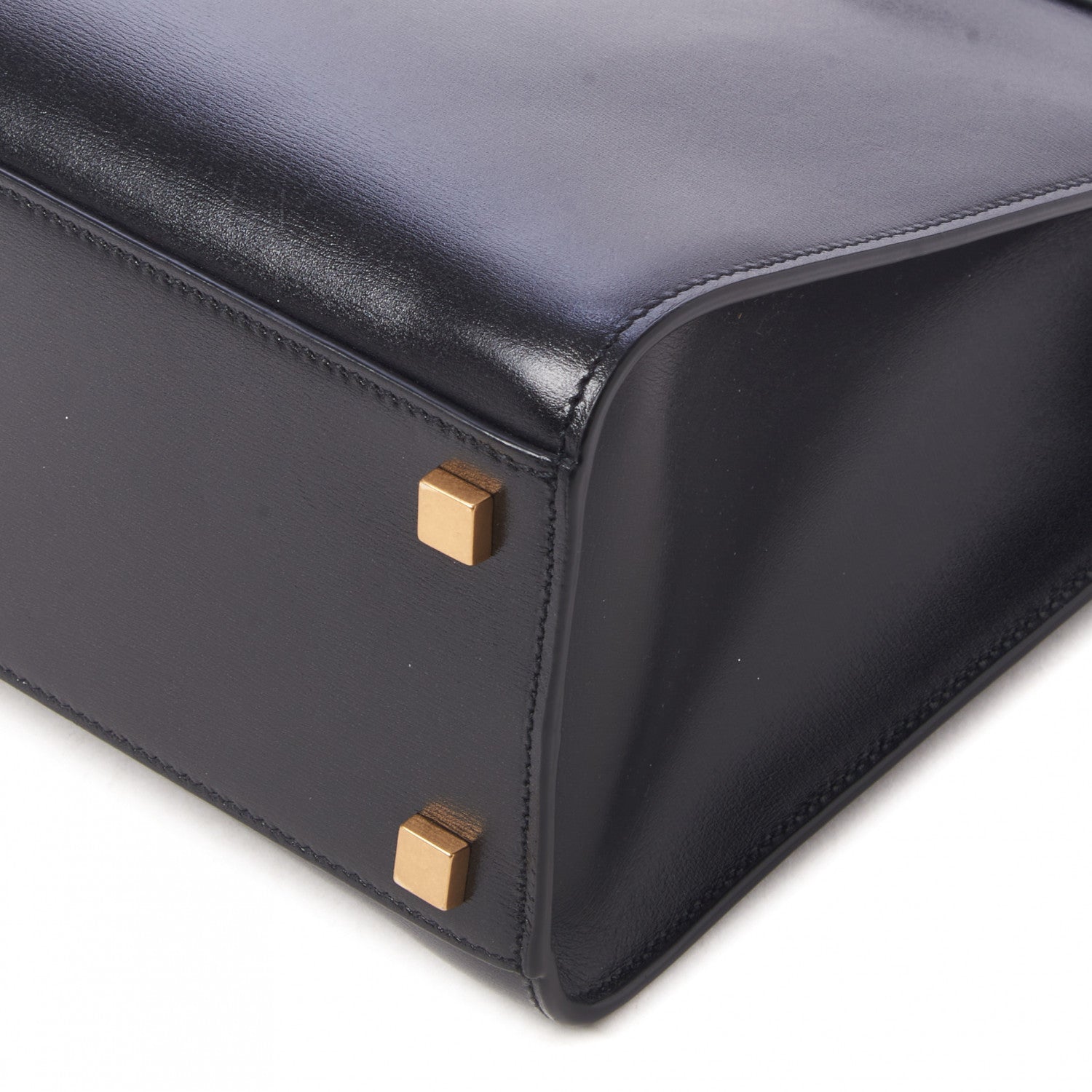 Saint Laurent Calfskin Small Manhattan Shopper Tote Black 5 of 8