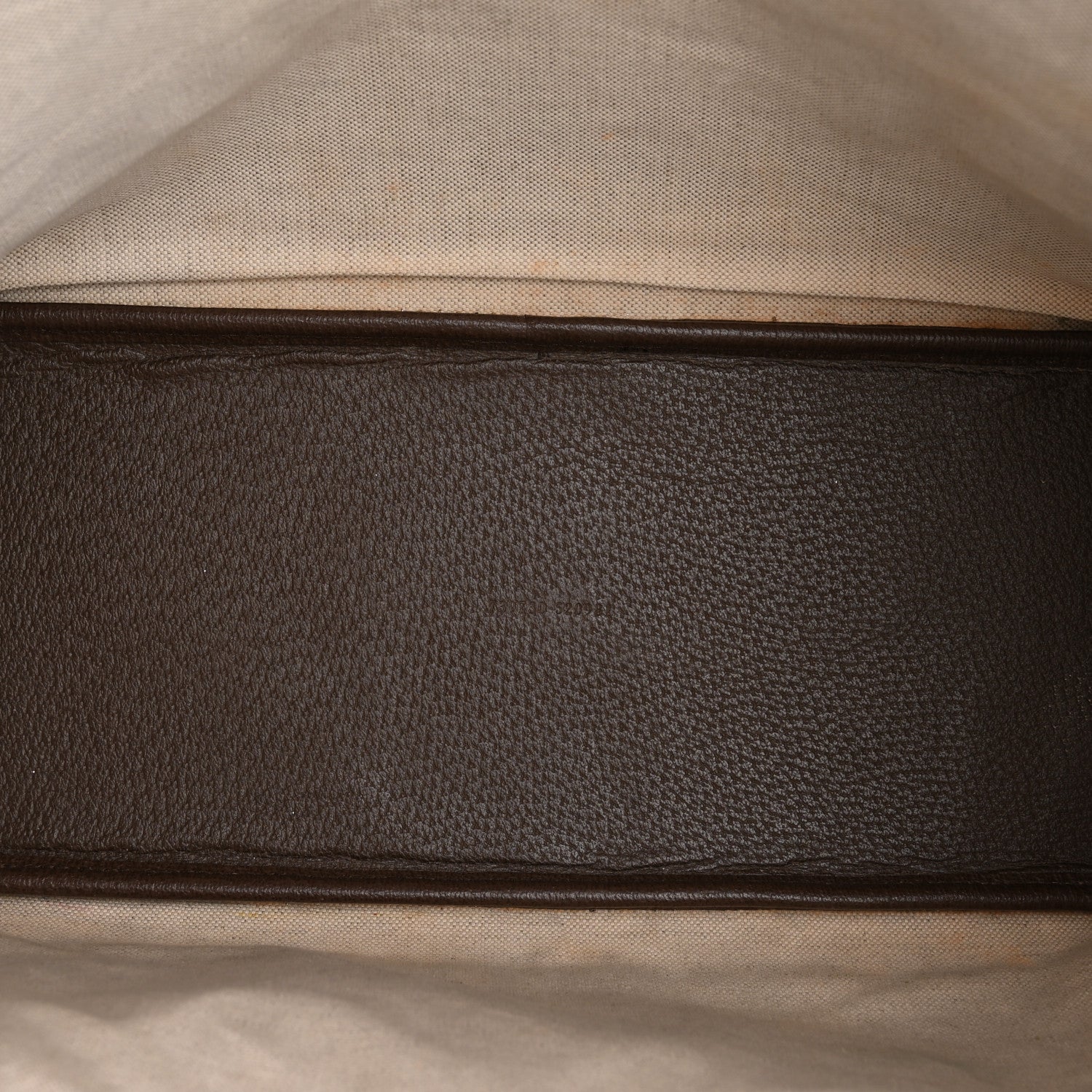 Gucci GG Supreme Monogram Textured Calfskin Medium Ophidia Shoulder Tote Bag Beige Ebony New Acero 5 of 13