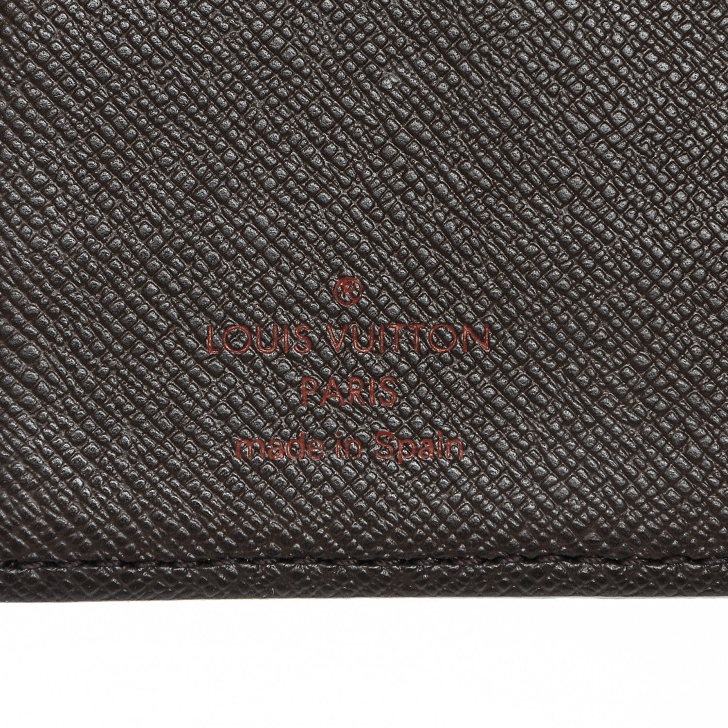 Louis Vuitton Damier Ebene Small Ring Agenda Cover 6 of 6