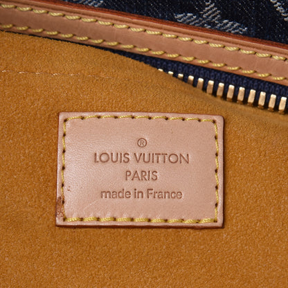 Louis Vuitton Denim Raye Cabas GM 6 of 11