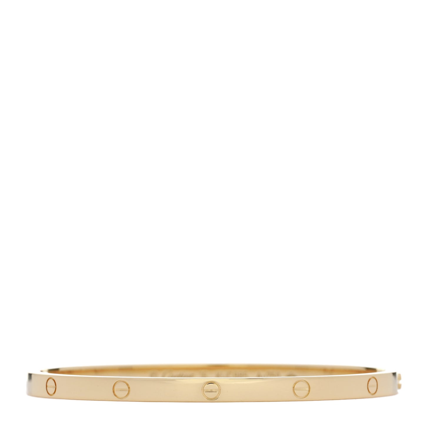 18K Yellow Gold Small LOVE Bracelet 16