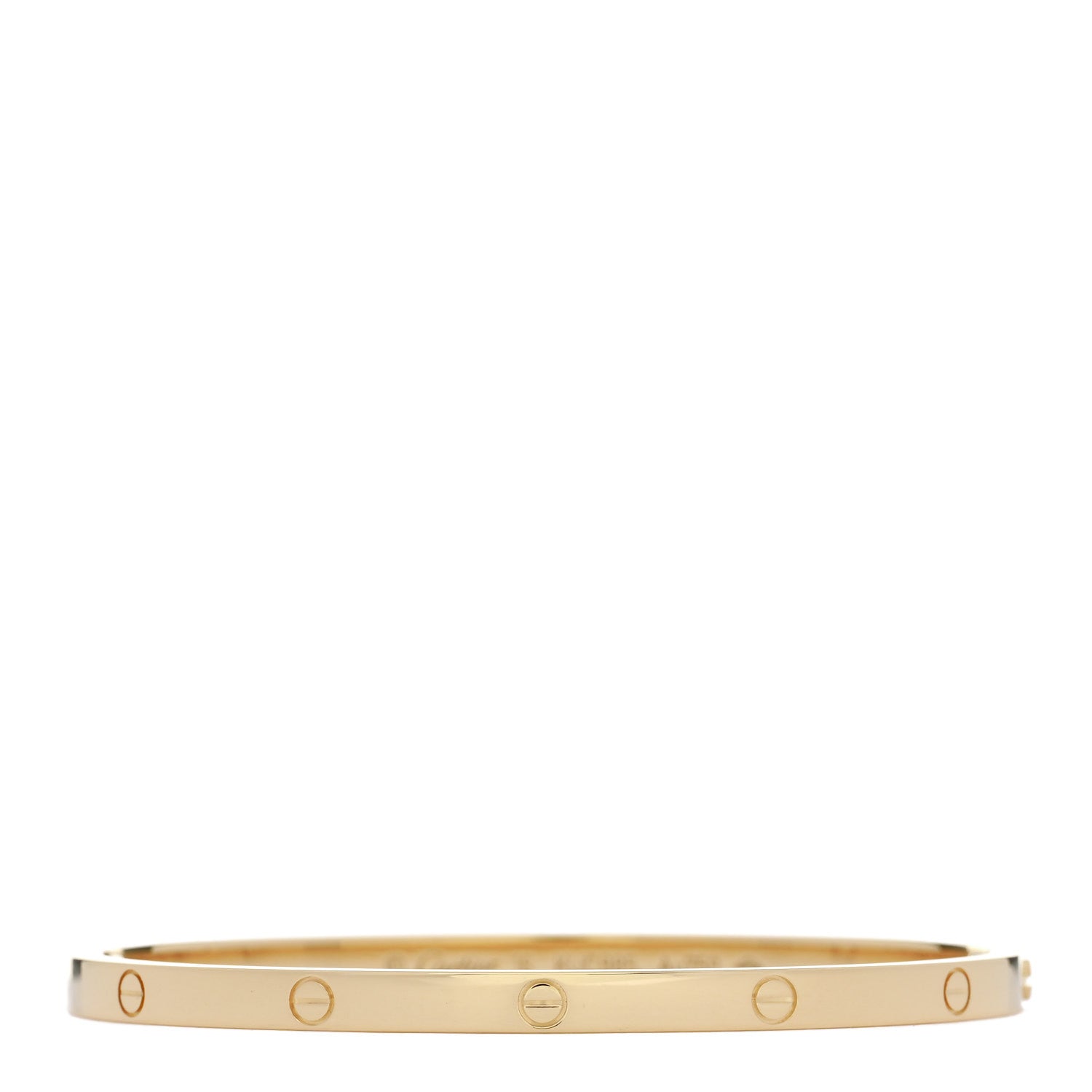 Cartier 18K Yellow Gold Small LOVE Bracelet 16 1 of 8