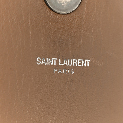 Saint Laurent Sheepskin Matelasse Chevron Monogram Large College Bag Fard 6 of 11