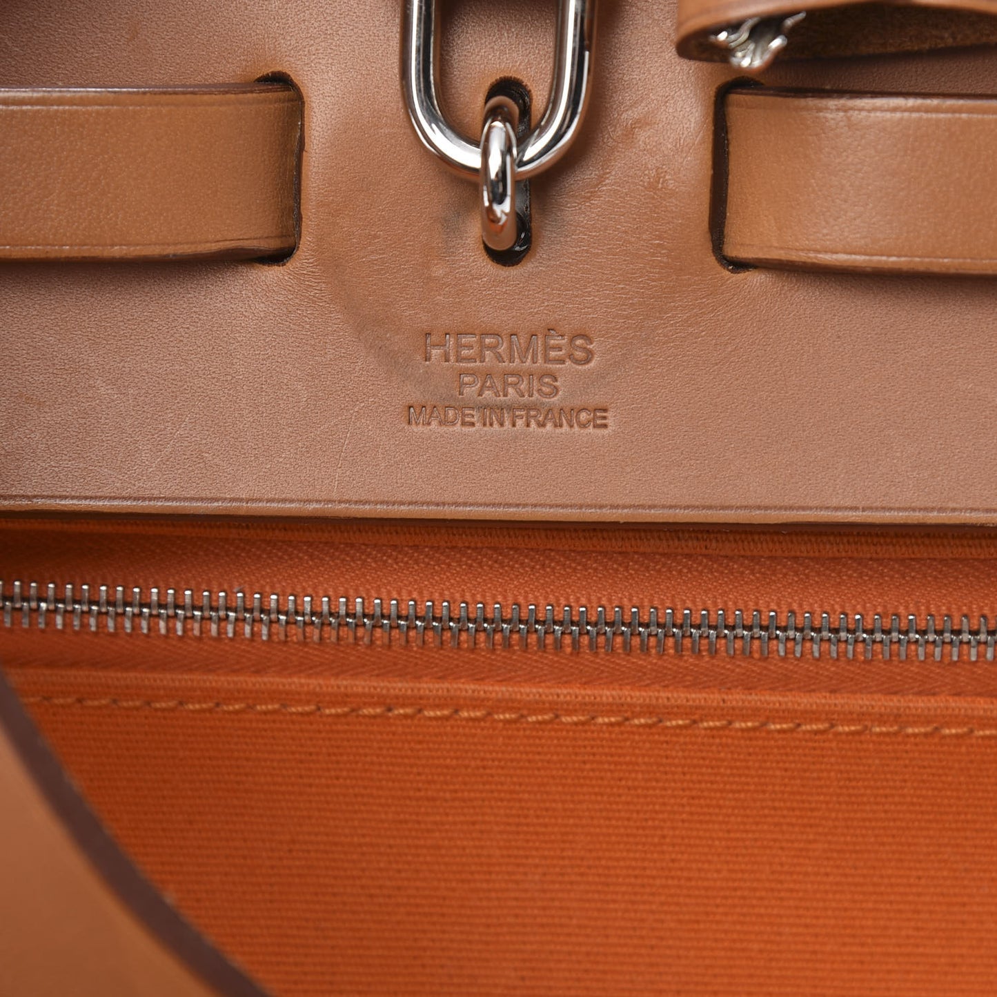 Vache Hunter Toile Herbag Zip 39 PM Orange