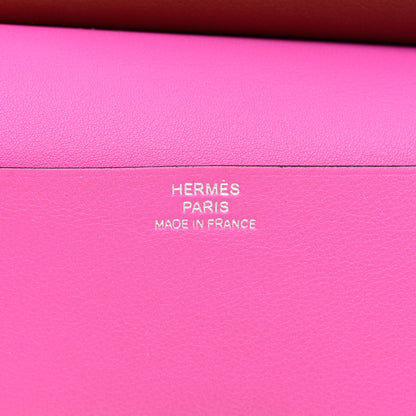 Hermes Swift Multiplis Card Holder Magnolia Rouge H 6 of 8