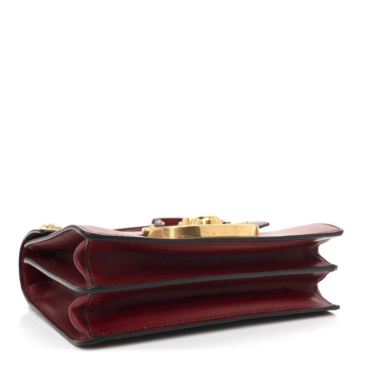 Antic Soft Padlock Shoulder Bag Granato