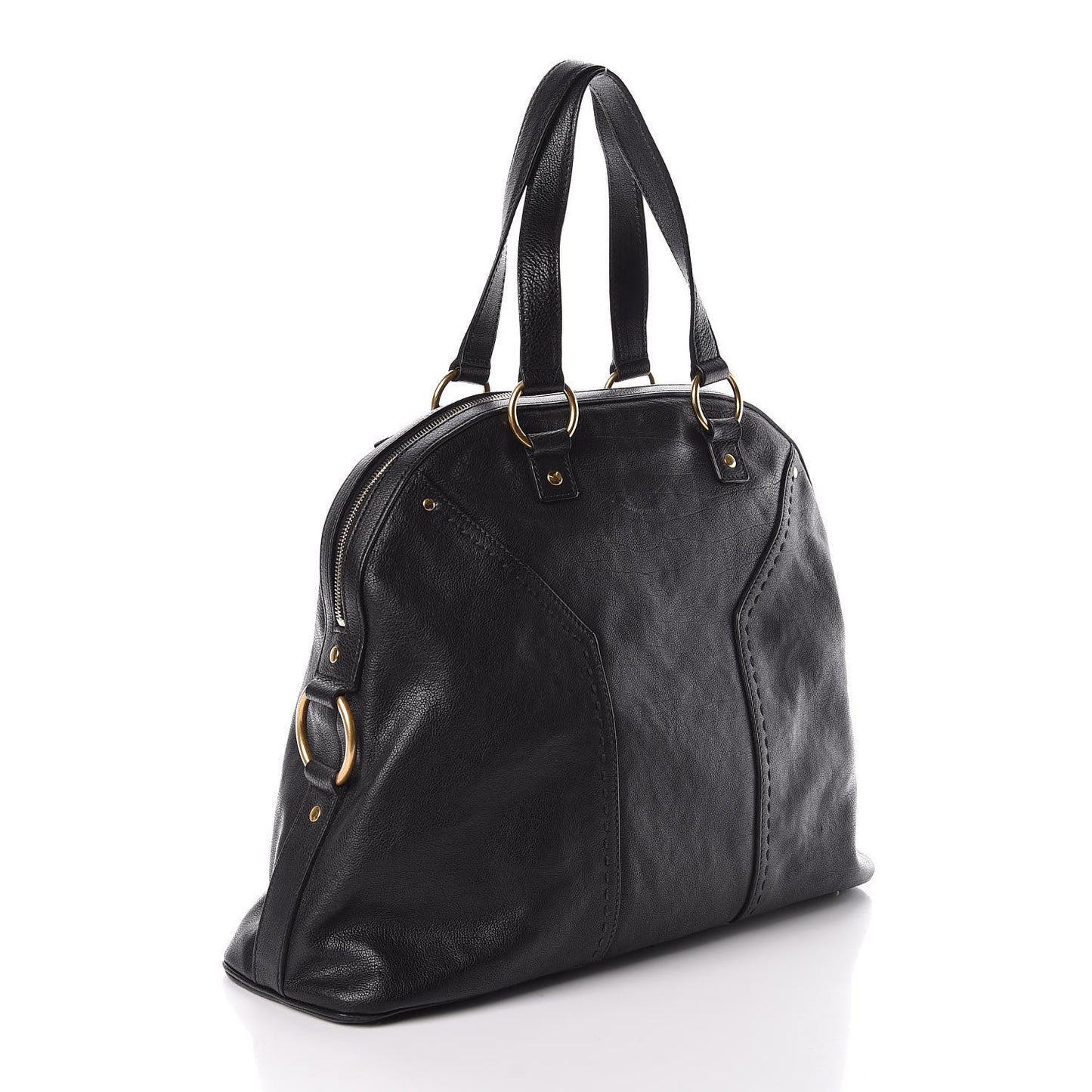 Calfskin Oversized Muse Black